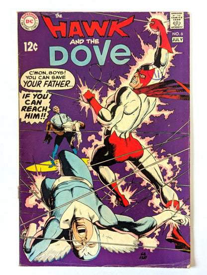 Hawk & Dove #1-6 (1968 Limited Series) Complete Set