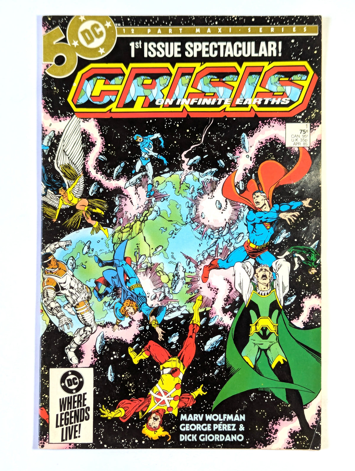 Crisis on Infinite Earths - #1-12 Complete Set