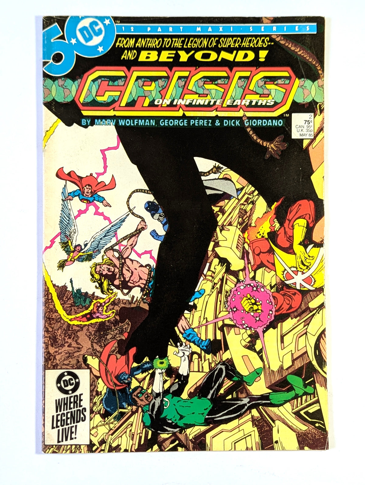 Crisis on Infinite Earths - #1-12 Complete Set