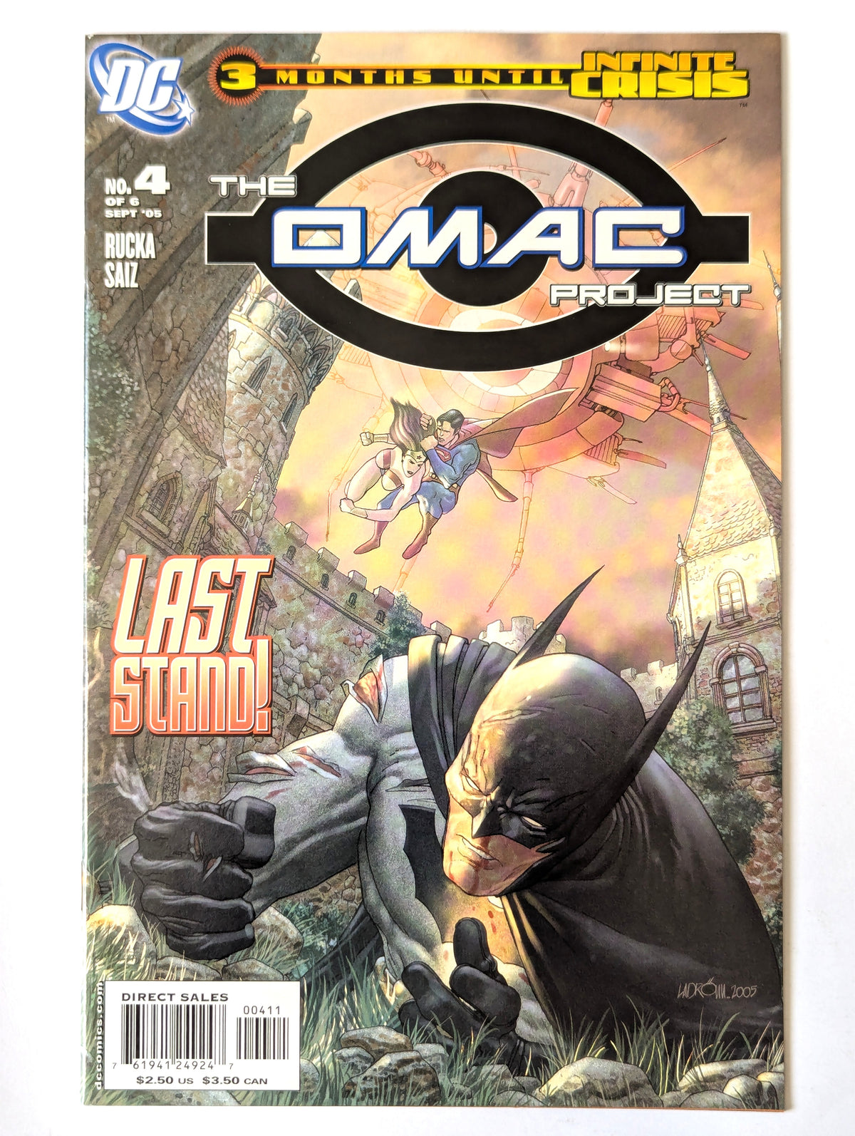 OMAC Project #1-6 (2005 Limited Series) Complete Set