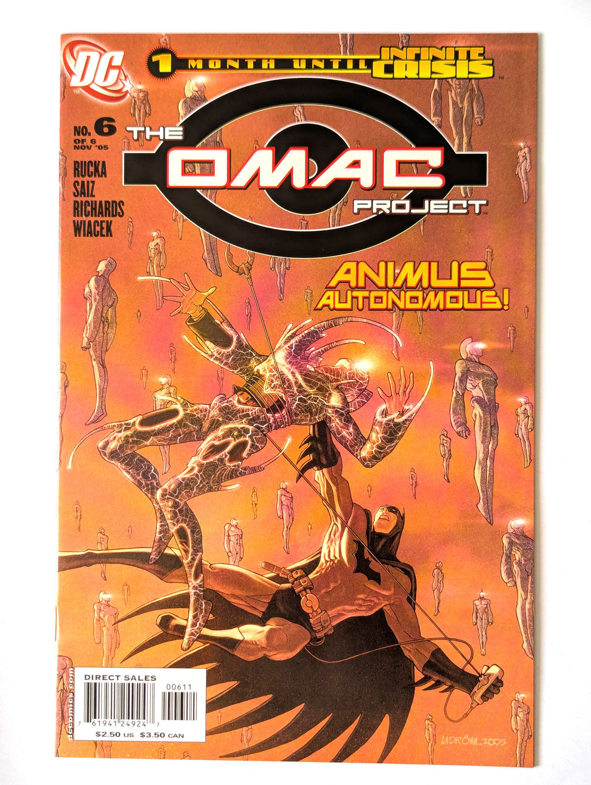 OMAC Project #1-6 (2005 Limited Series) Complete Set