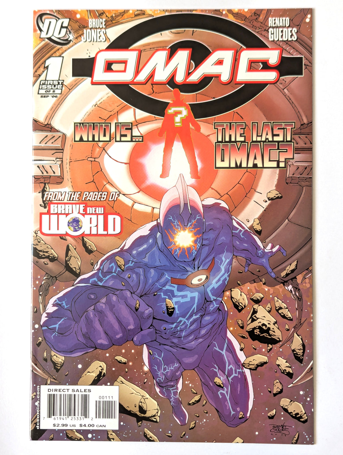OMAC #1-8 (2006 Limited Series) Complete Set