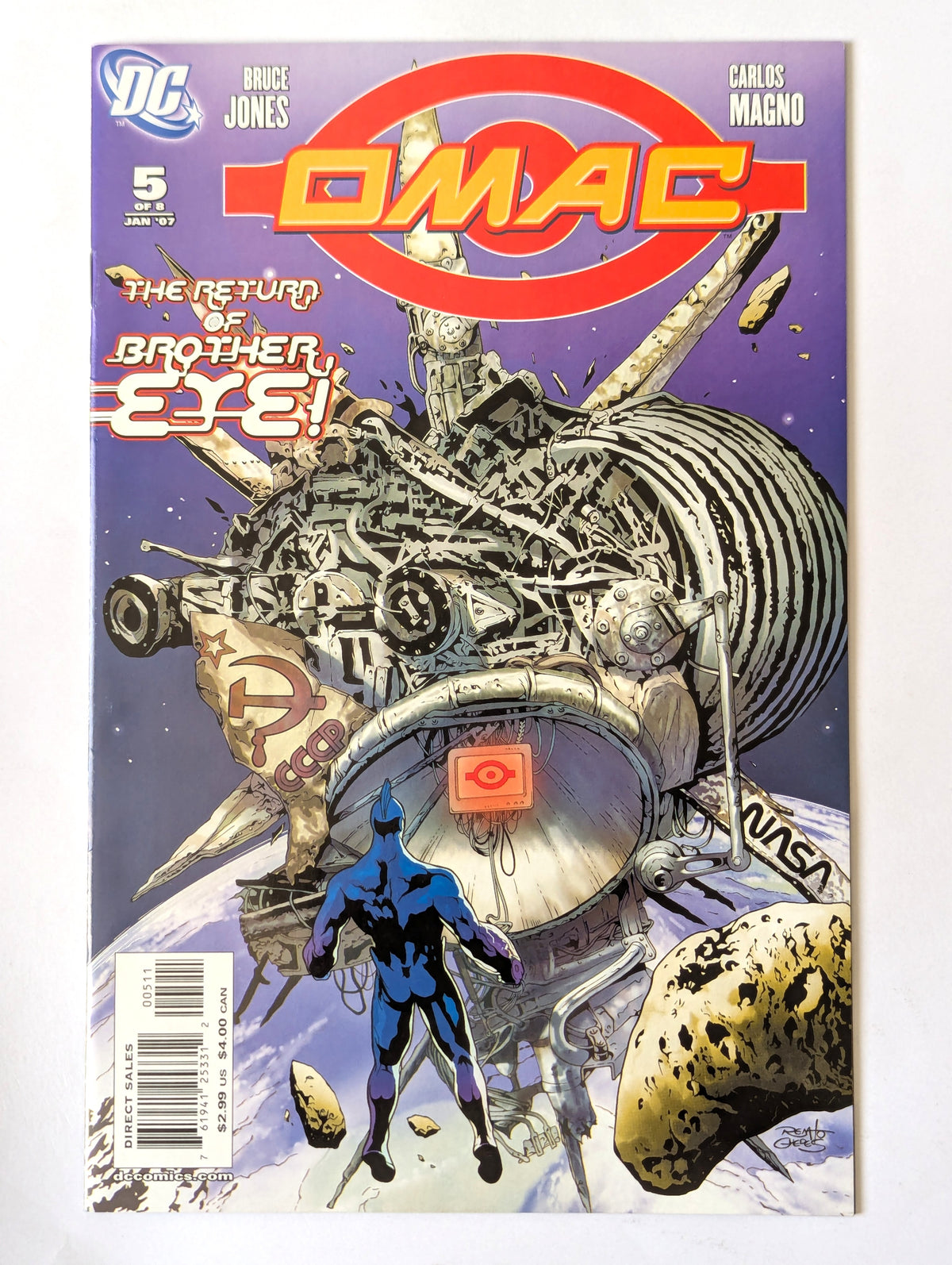 OMAC #1-8 (2006 Limited Series) Complete Set