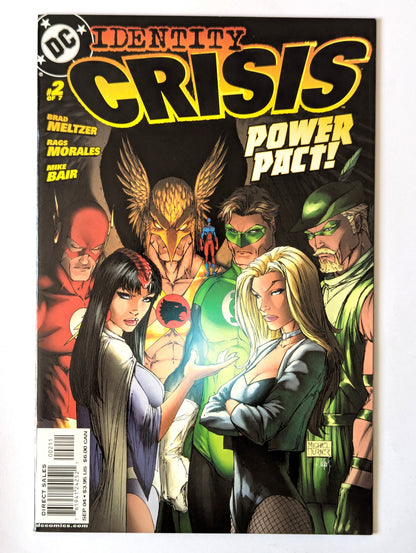 Identity Crisis #1-7 (2004 Limited Series) Complete Set