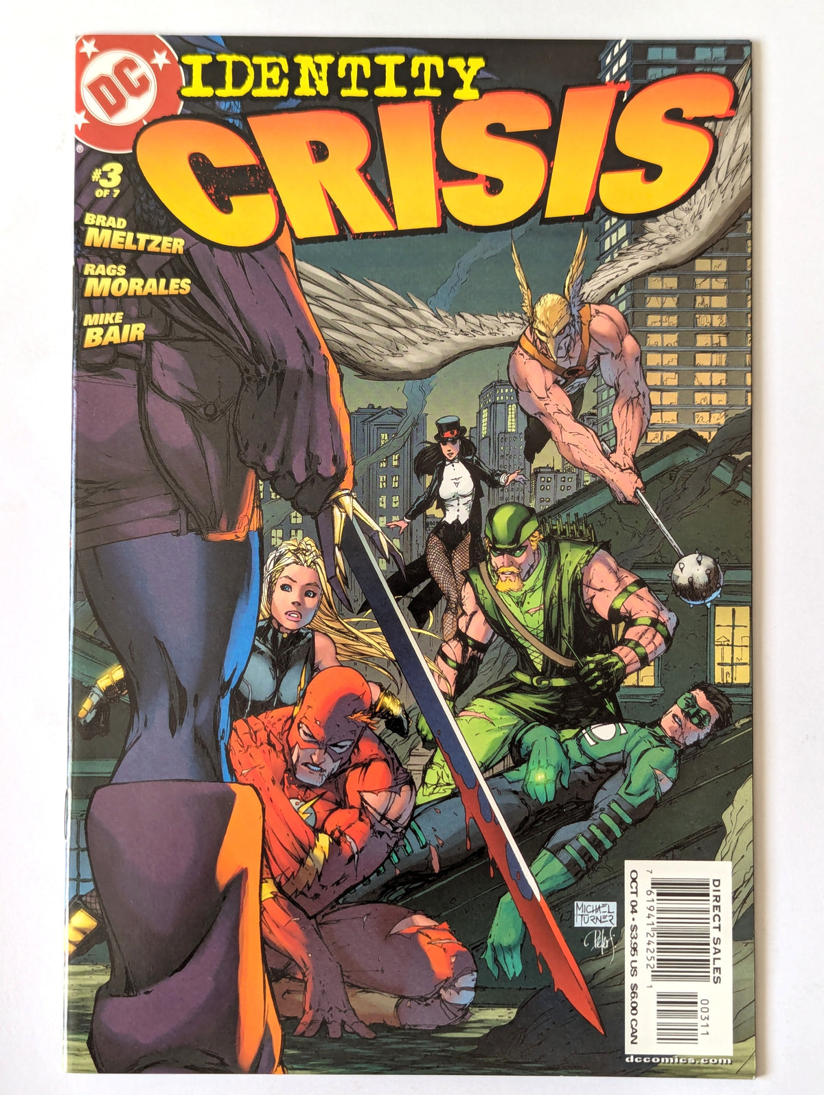 Identity Crisis #1-7 (2004 Limited Series) Complete Set