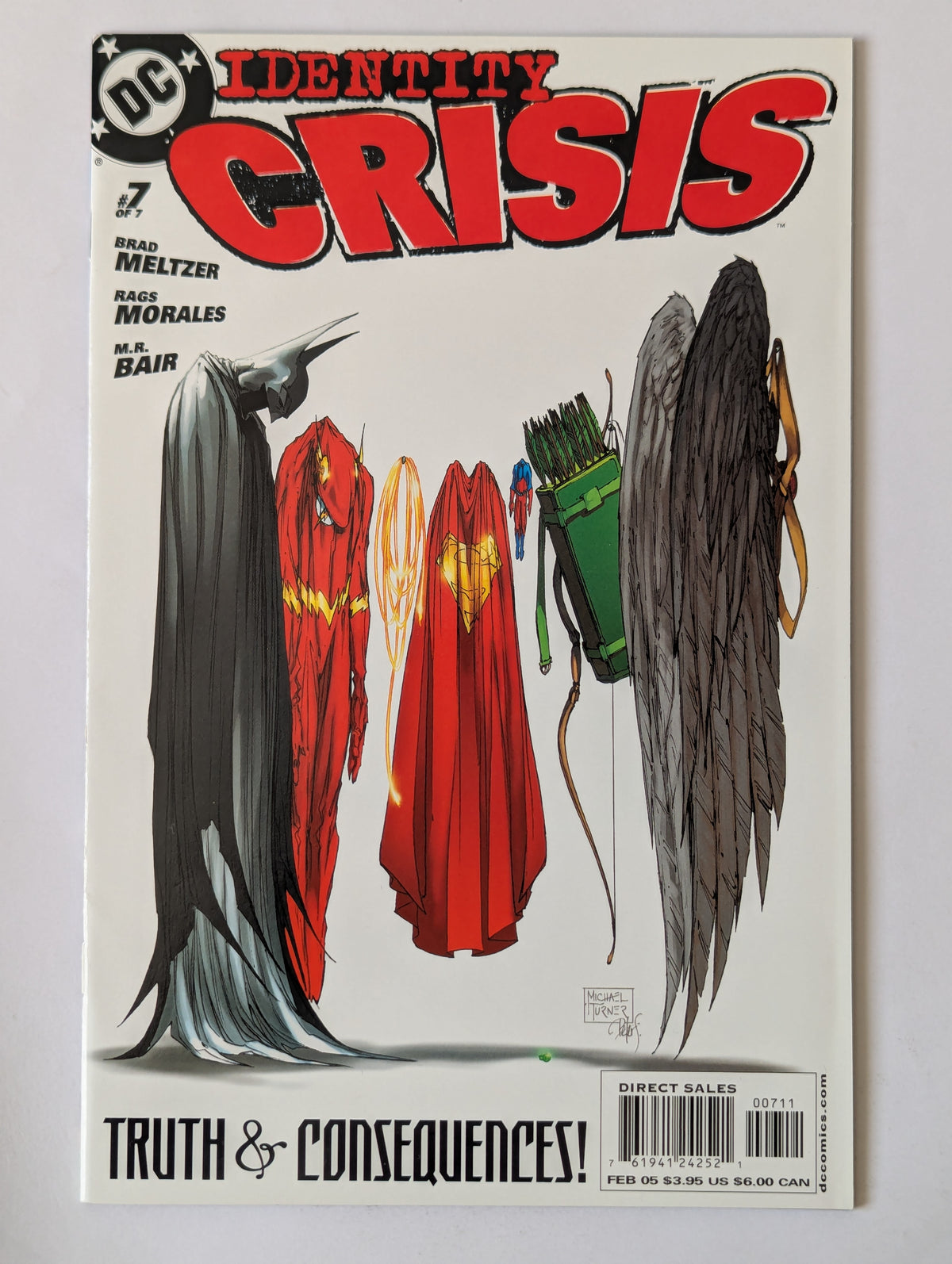 Identity Crisis #1-7 (2004 Limited Series) Complete Set