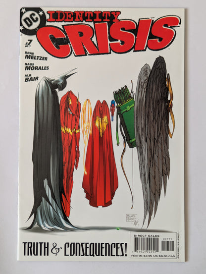 Identity Crisis #1-7 (2004 Limited Series) Complete Set