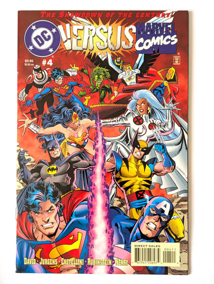 DC Versus Marvel Comics #1-4 + Preview (1995 Limited Series) Complete Set