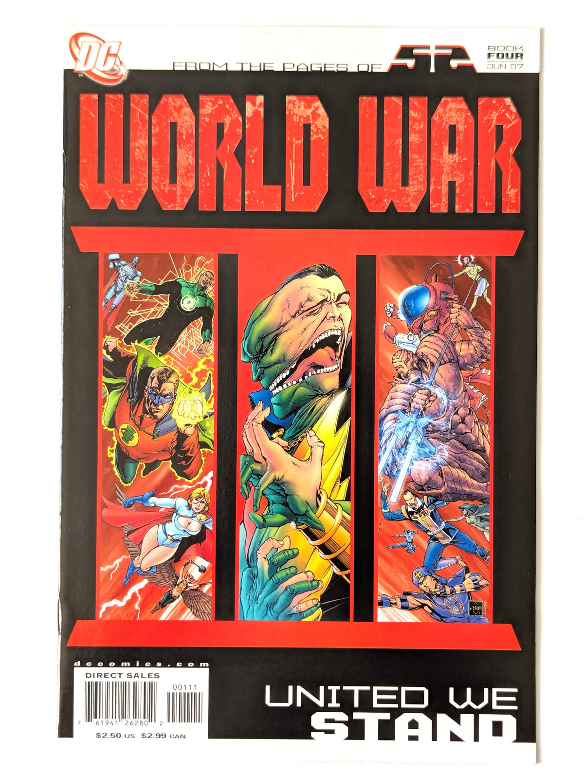 World War III #1-4 (2007 Limited Series) Complete Set