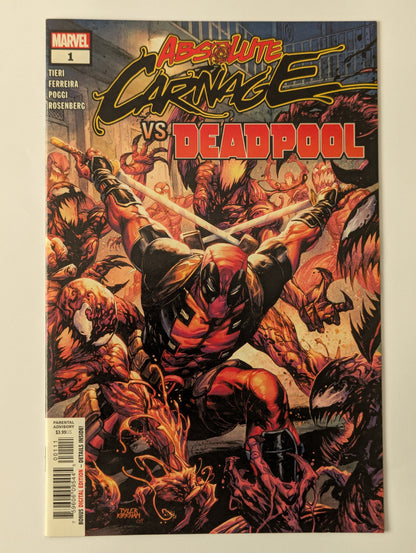 Absolute Carnage vs Deadpool #1 Marvel Comic Book