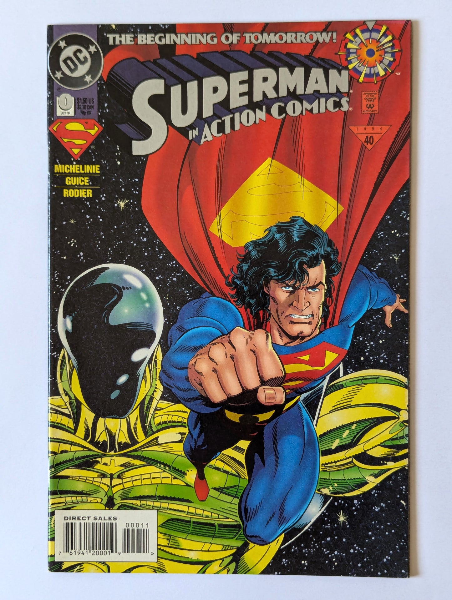 Action Comics #0 DC Comic Book