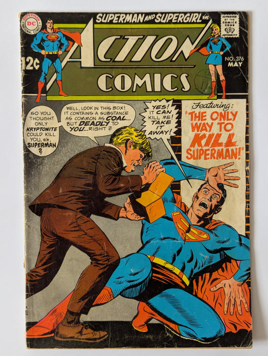 Action Comics #376 DC Comic Book