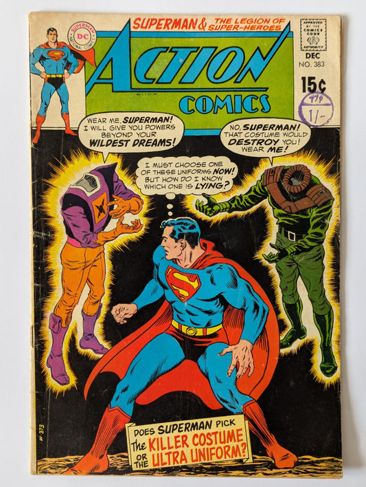 Action Comics #383 DC Comic Book