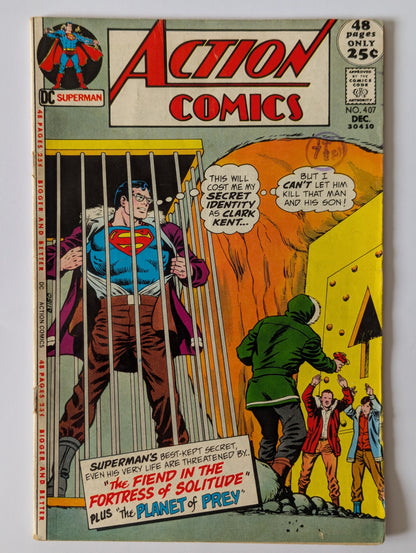 Action Comics #407 DC Comic Book