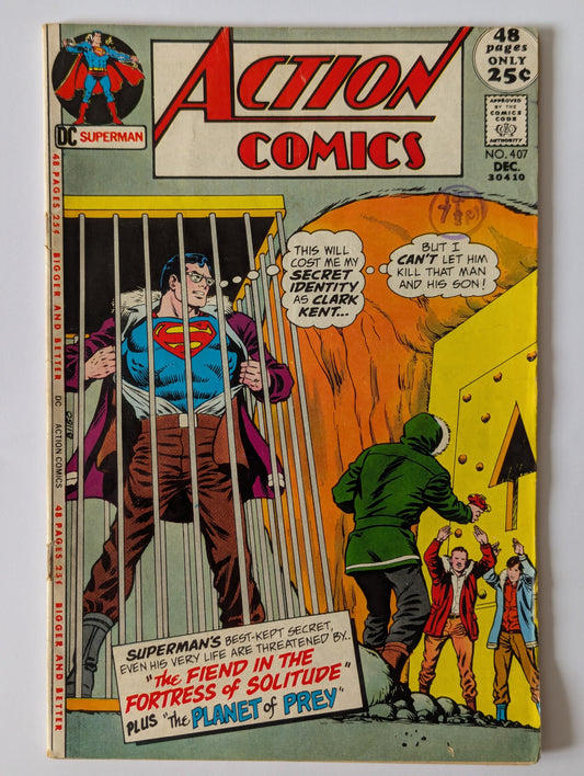 Action Comics #407 DC Comic Book