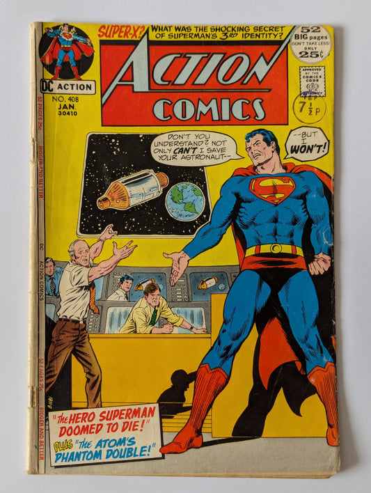 Action Comics #408 DC Comic Book