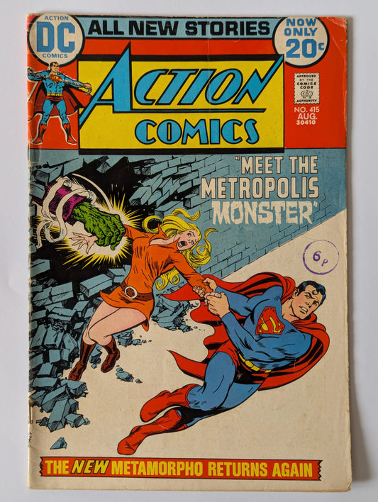 Action Comics #415 DC Comic Book
