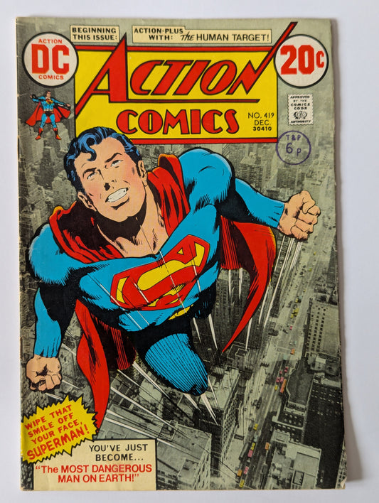 Action Comics #419 DC Comic Book