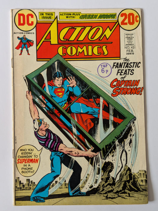 Action Comics #421 DC Comic Book