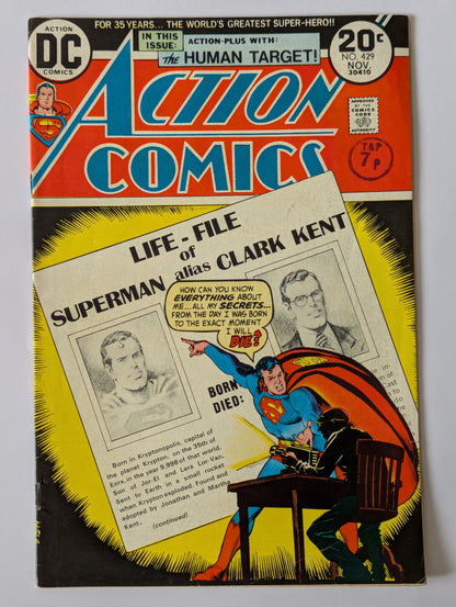 Action Comics #429 DC Comic Book