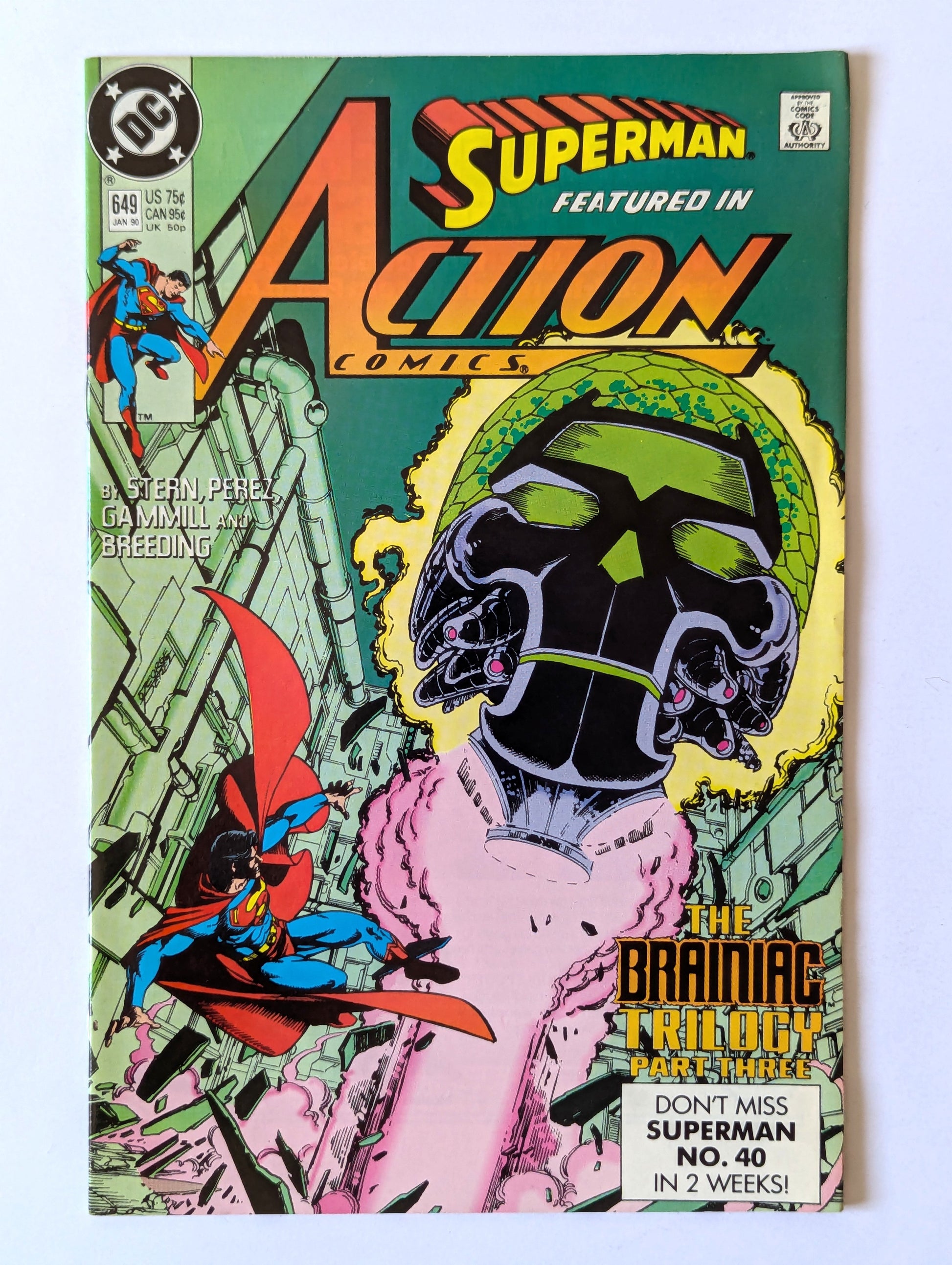 Action Comics #649 DC Comic Book