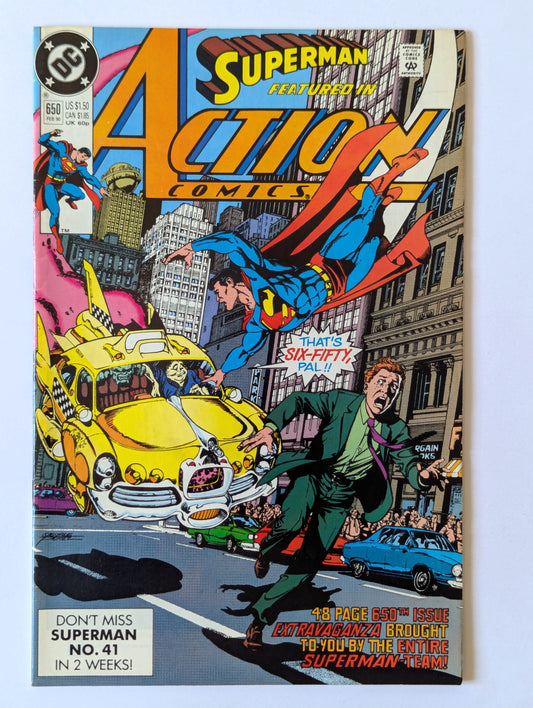 Action Comics #650 DC Comic Book