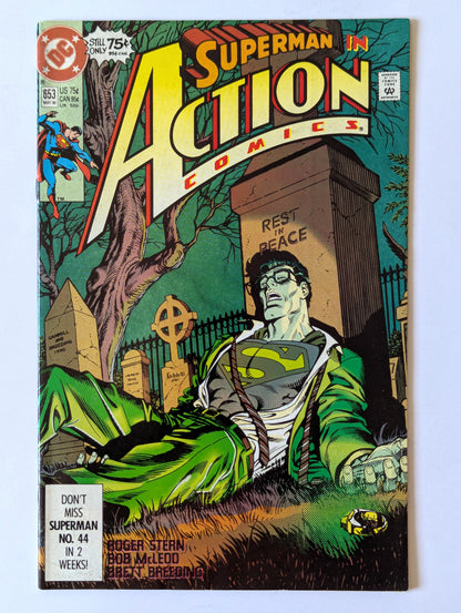 Action Comics #653 DC Comic Book