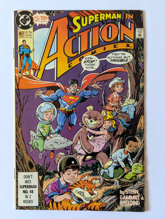 Action Comics #657 DC Comic Book