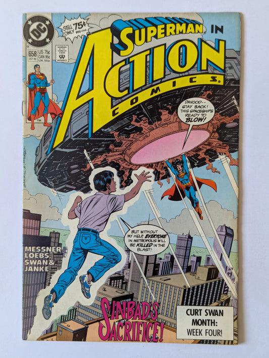 Action Comics #658 DC Comic Book