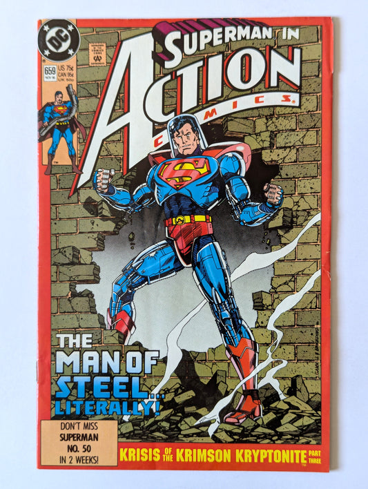 Action Comics #659 DC Comic Book