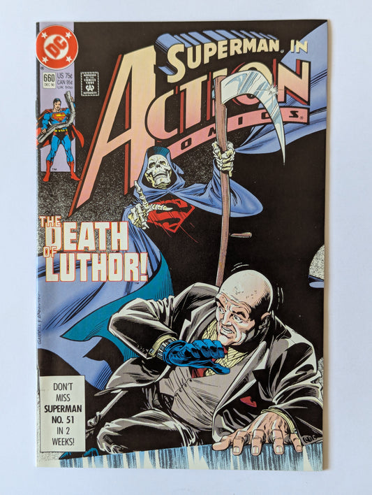 Action Comics #660 DC Comic Book