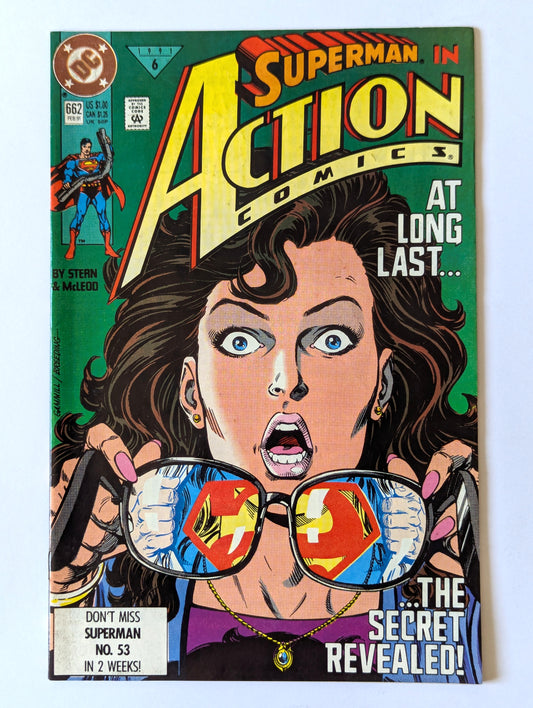 Action Comics #662 DC Comic Book