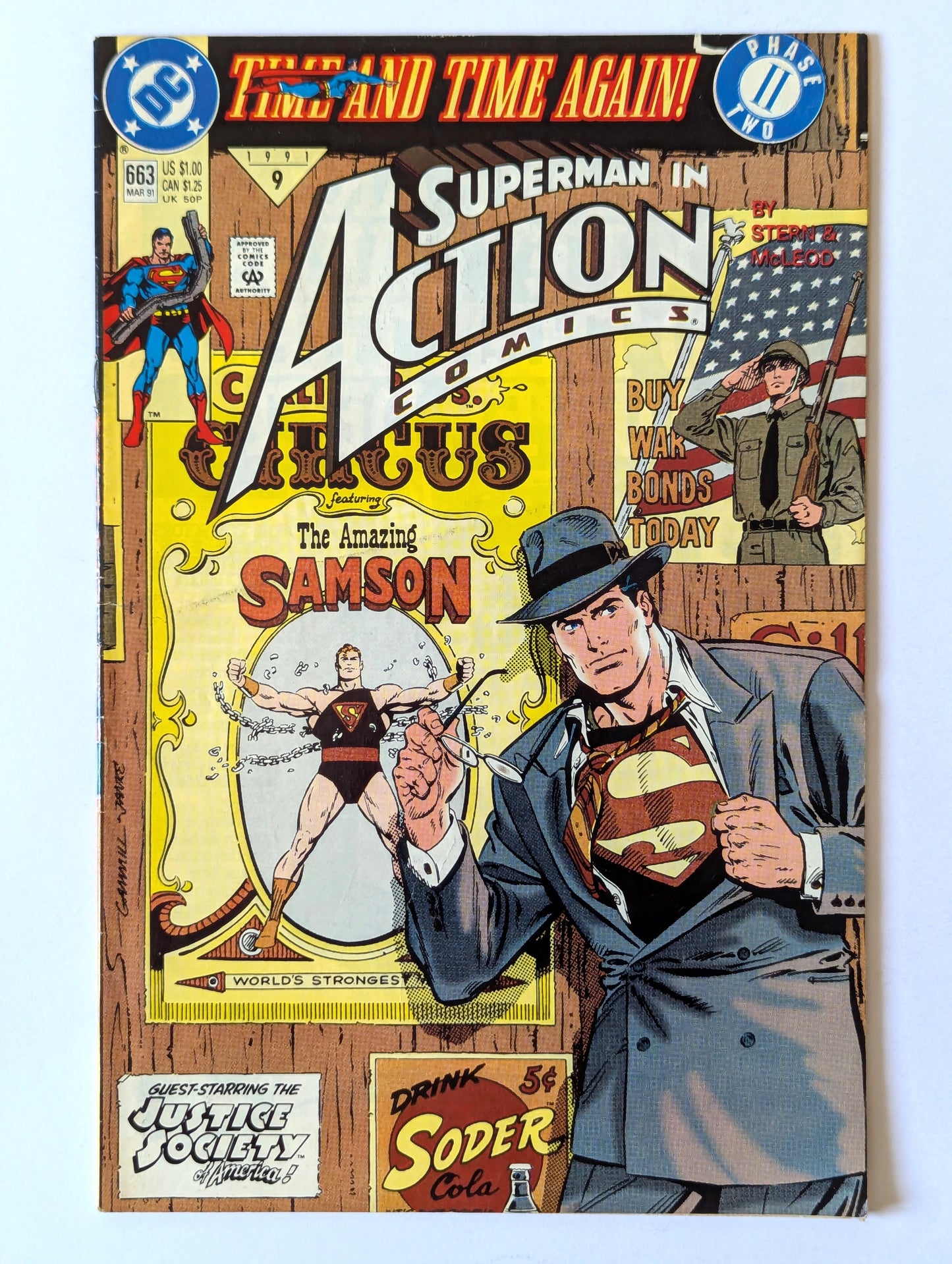 Action Comics #663 DC Comic Book