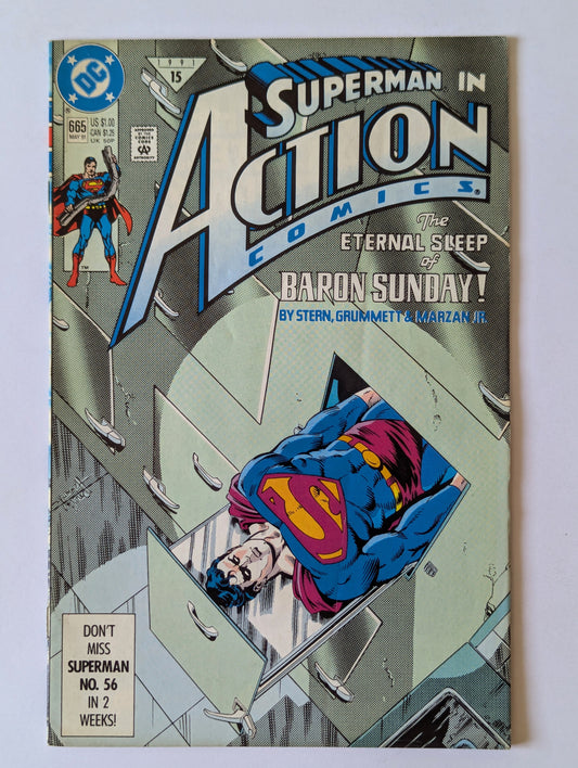 Action Comics #665 DC Comic Book
