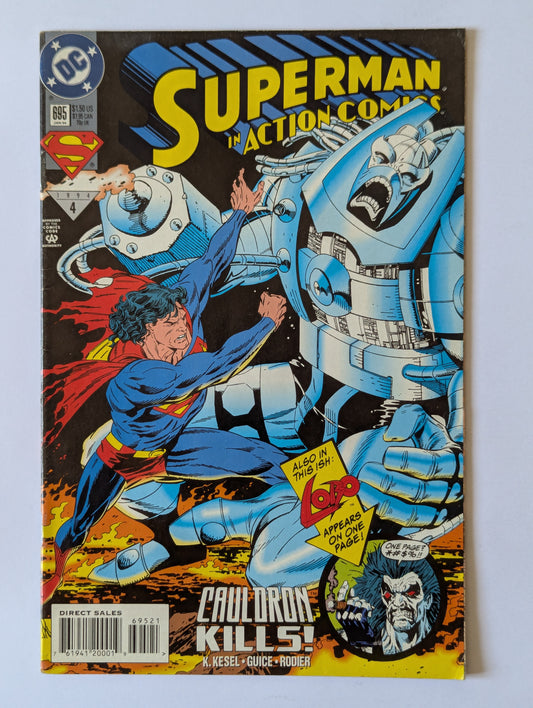 Action Comics #695 DC Comic Book