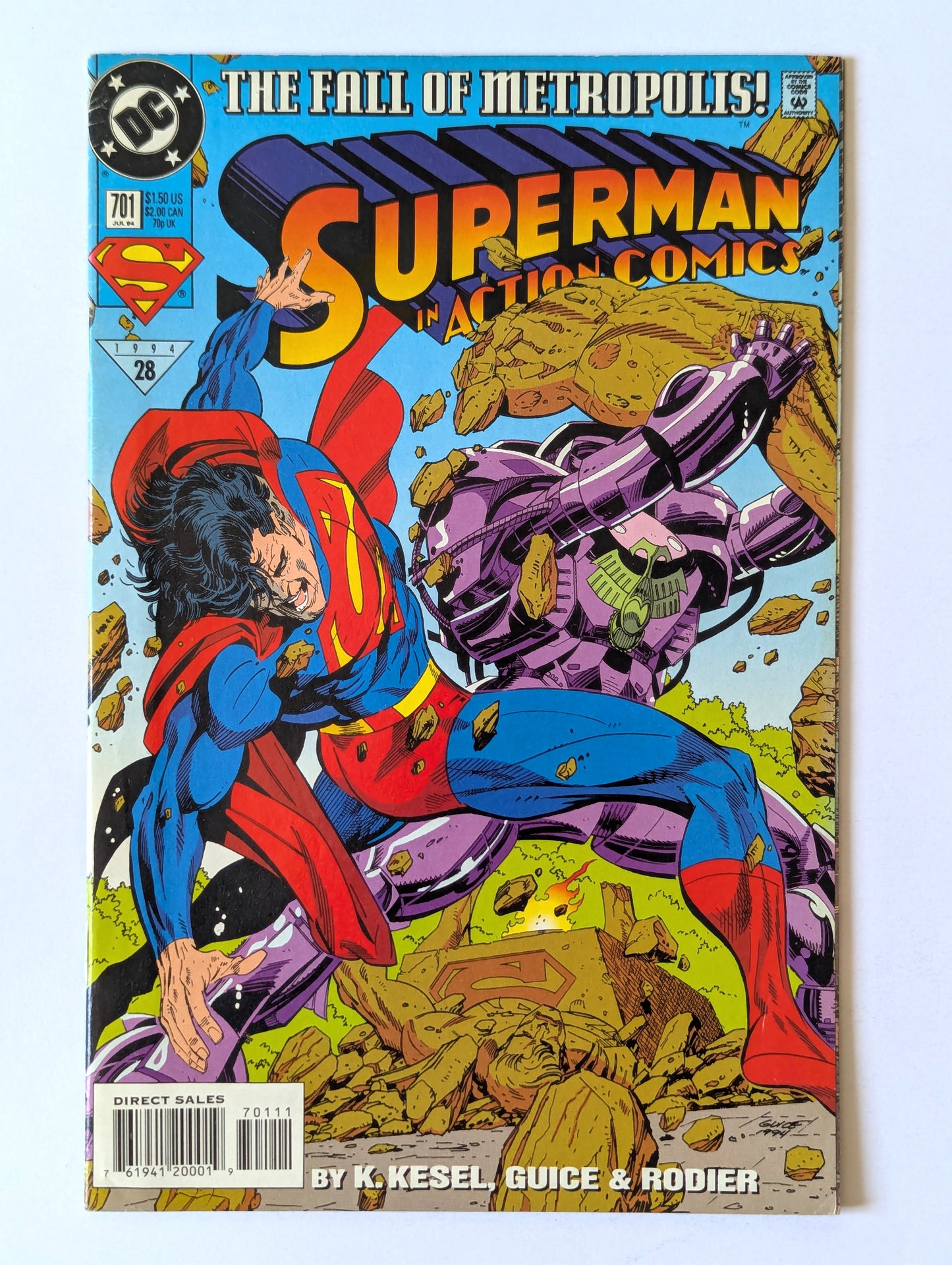 Action Comics #701 DC Comic Book