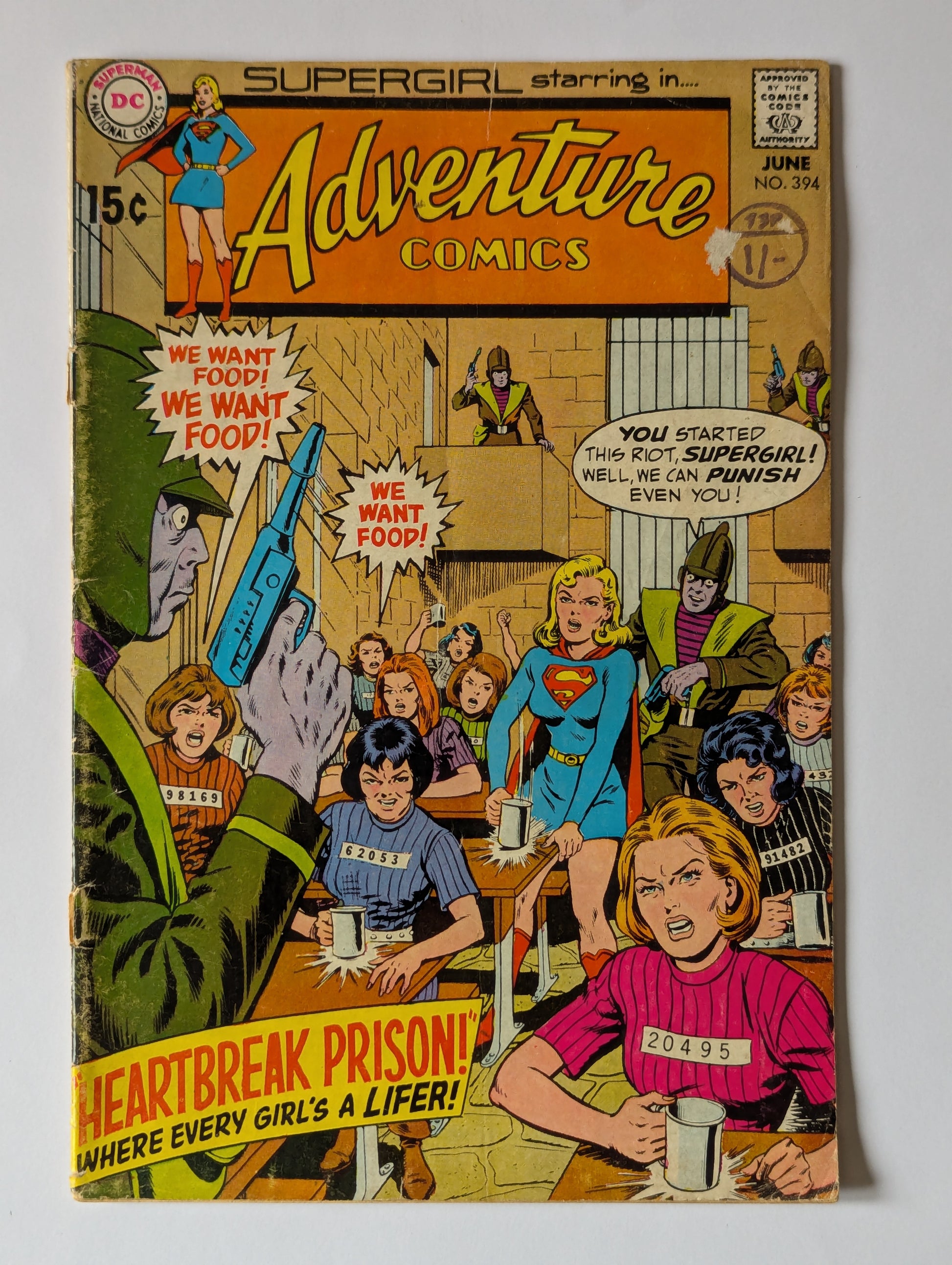 Adventure Comics #394 DC Comic Book