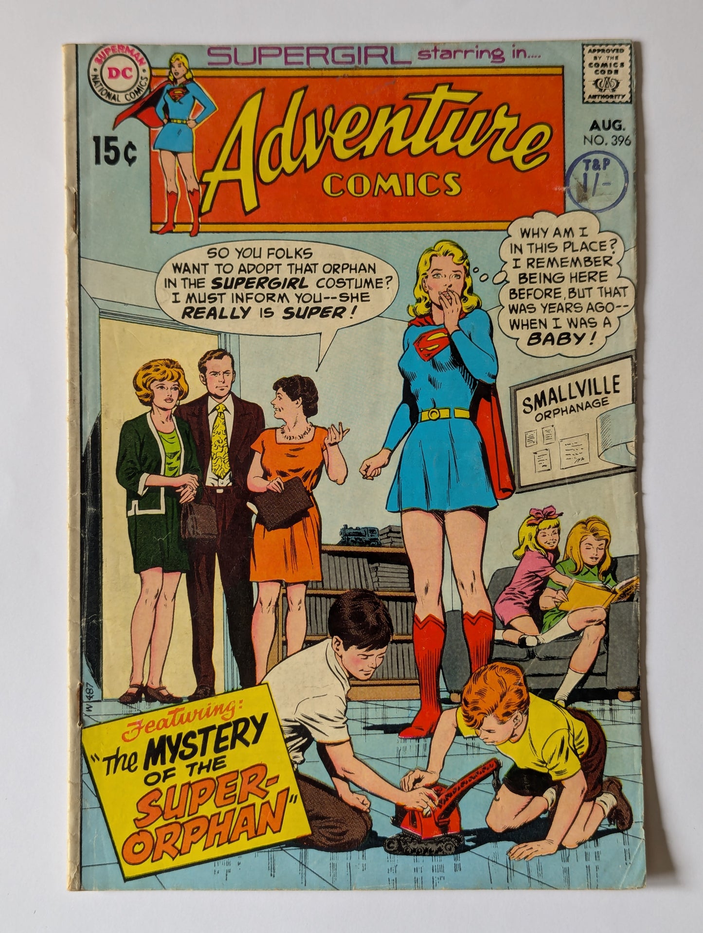 Adventure Comics #396 DC Comic Book