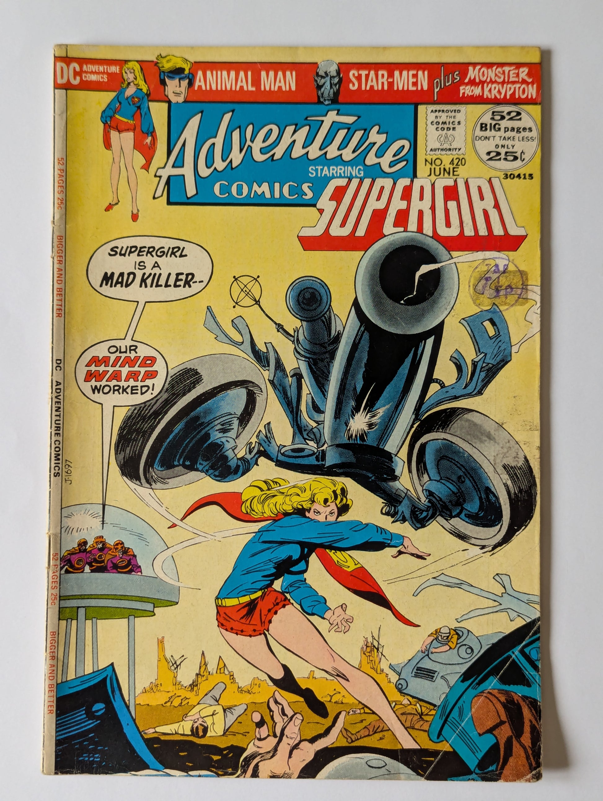 Adventure Comics #420 DC Comic Book