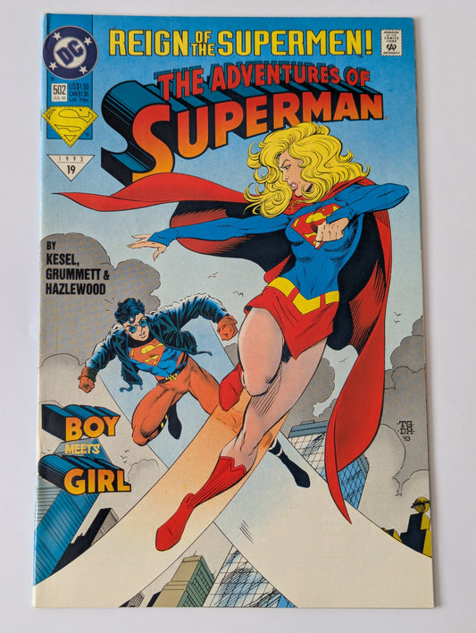 Adventures of Superman #502 DC Comic Book