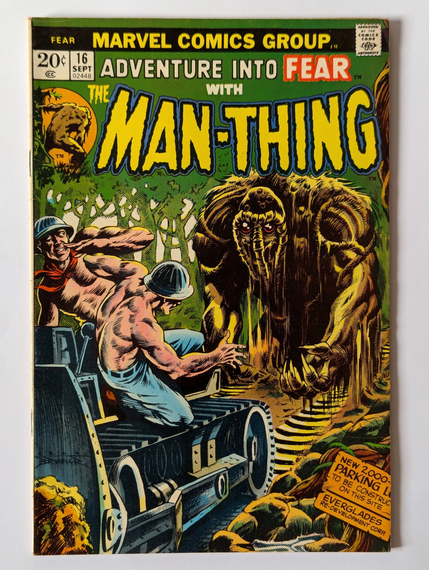 Adventure into Fear #16 Marvel Comic Book