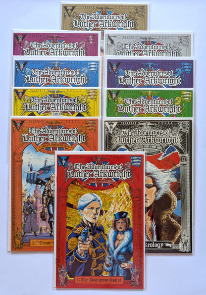 The Adventures of Luther Arkwright - #1-9 + Arkeology Complete Set