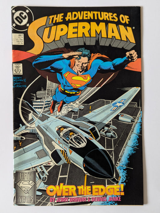 Adventures of Superman #447 DC Comic Book