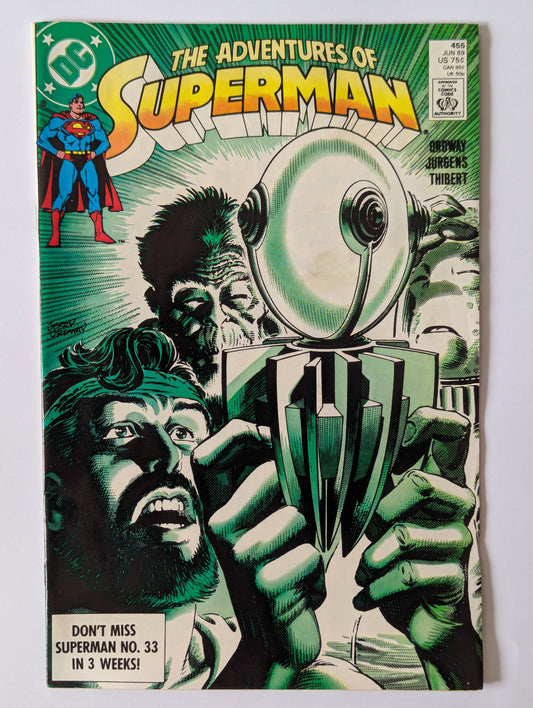 Adventures of Superman #455 DC Comic Book