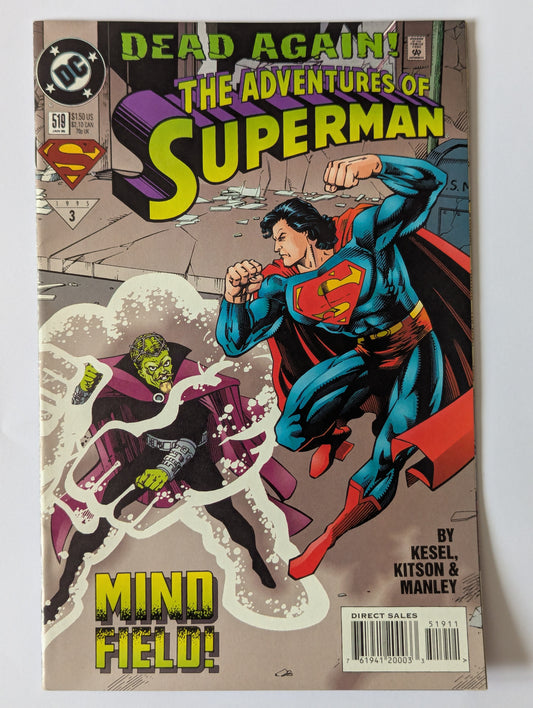 Adventures of Superman #519 DC Comic Book