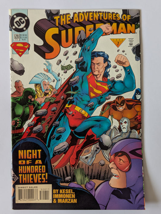 Adventures of Superman #520 DC Comic Book