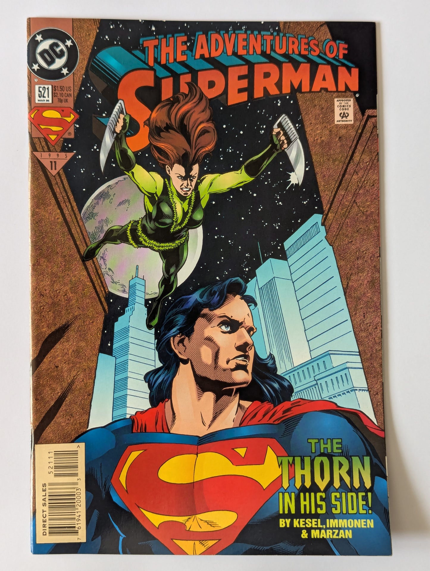 Adventures of Superman #521 DC Comic Book