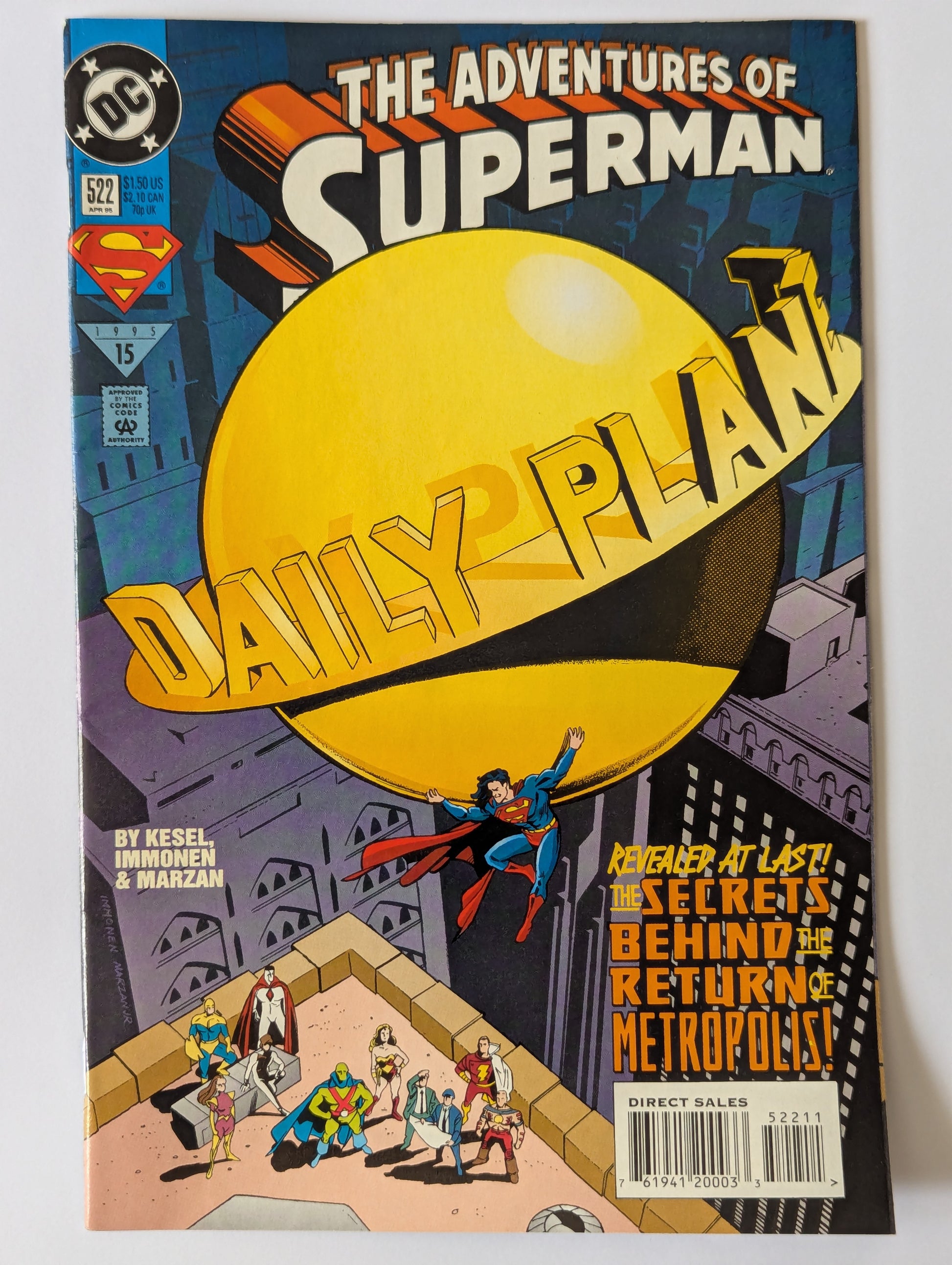 Adventures of Superman #522 DC Comic Book
