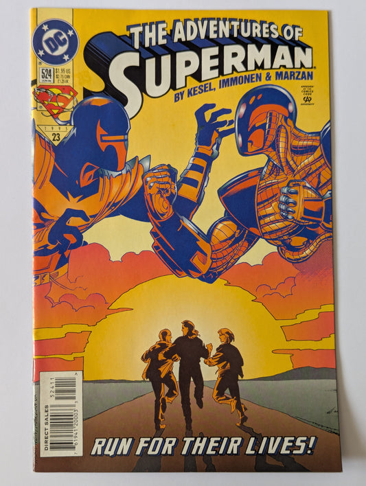 Adventures of Superman #524 DC Comic Book