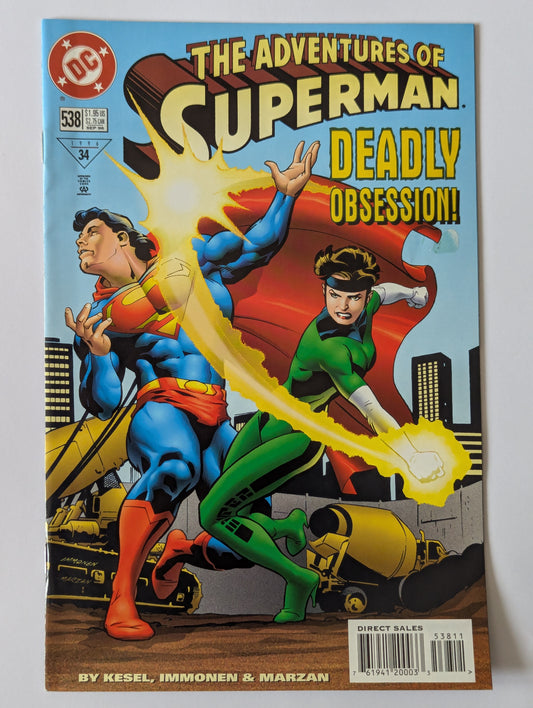 Adventures if Superman #538 DC Comic Book